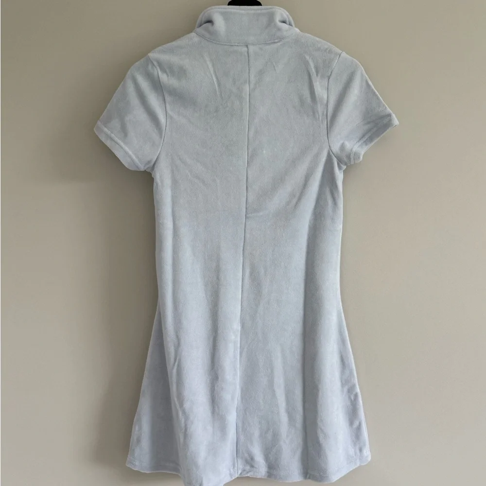 Mono B Light Blue Terry Dress - Picture 4 of 6